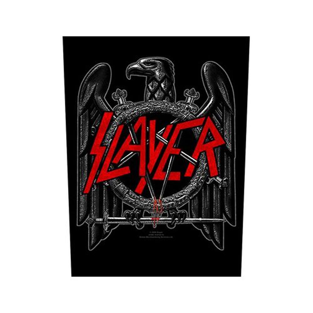 Slayer - Black Eagle Rugpatch - Zwart